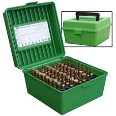 Коробка MTM R-100 на 100 набоїв кал. 22-250 Rem; 243 Win