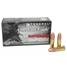 Патрон Federal American Eagle Supressor 22 LR куля CPRN 45гр 2,92г 295м/с 50шт/уп