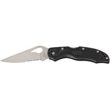 Ніж складний Spyderco Byrd Harrier 2 FRN полусерейтор