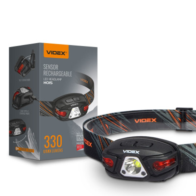 Ліхтар налобний VIDEX VLF-H015 330Lm 5000K