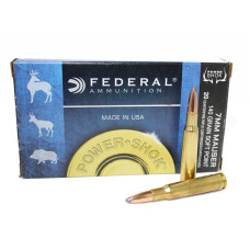 Патрон нарізний Federal Power Shok 7mm Mauser SPRN 175gr/11.2г (20шт)