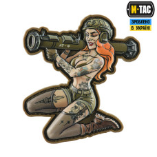 Нашивка M-Tac Clever Tactical girl №10 PVC Tattoo