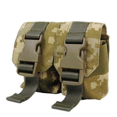 Підсумок під 2 гранати Kiborg GU Double Mag Pouch піксель