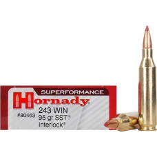 Патрон Hornady Superformance 243 Win куля SST 95гр 6,2г 970 м/с 20шт/уп