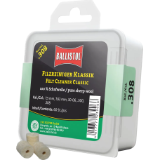 Патч для чищення Ballistol повстяний класичний для кал. 308. 60шт/уп