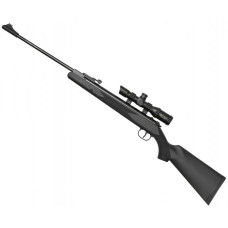 Гвинтівка пневматична Borner XS25S cal. 4,5 mm, 25J synthetic stock+Riflescope 4x32E