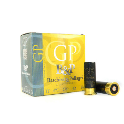 Патрон B&P 12к GP UNIVERSAL 12/67 32г №5 дріб (Б/К) 25шт/уп