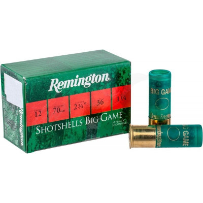 Патрон Remington 12к BP BIG GAME 12/70 №4/0 36gr