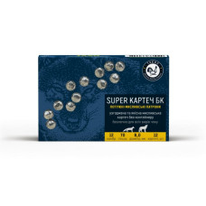 Патрон 12к ТАХО картеч 36г №8.0мм super (Б/К) 5шт/уп