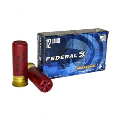 Патрон Federal 12к PowerShok Rifled Slug 12/70 28,4г куля 5шт/уп