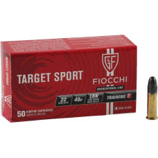 Патрон Fiocchi Target Sport 22 LR куля LRN 40гр 2,59г 320 м/с 50шт/уп
