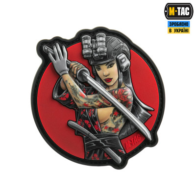 Нашивка M-Tac Tactical girl №3 Сітх PVC
