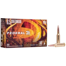 Патрон Federal Fusion 6.5 Creedmoor куля SP 140гр 9,1г 838 м/с 20шт/уп