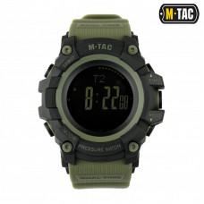 Годинник M-Tac тактичний Adventure Black/Olive
