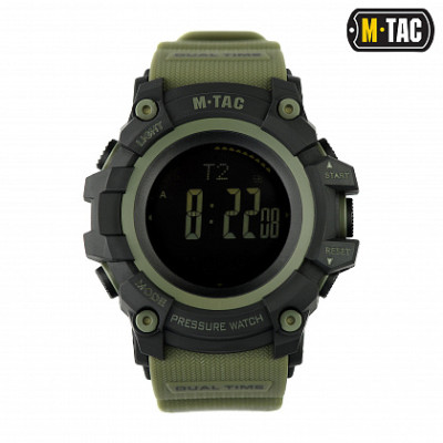 Годинник M-Tac тактичний Adventure Black/Olive
