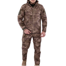 Костюм 869 Softshell на щільній флісовій підкладці Мультикам L