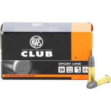 Патрон RWS Club 22 LR куля LRN 40гр 2,6г 330 м/с 50шт/уп