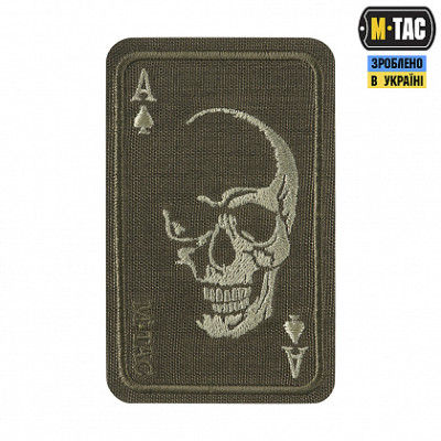 Нашивка M-Tac Face of war (вишивка) Ranger Green