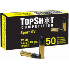 Патрон TopShot Sport SV 22 LR куля LRN 40гр 2,6г 325 м/с 50шт/уп