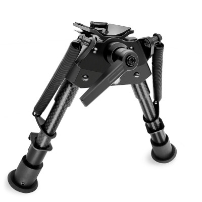 Сошки  Vector Optics 6"-9" на антабку. Карбоновое волокно, подпружиненые