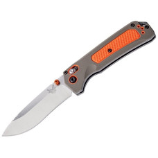 Ніж складний Benchmade "Grizzly Ridge" помаранч./сірий 15061