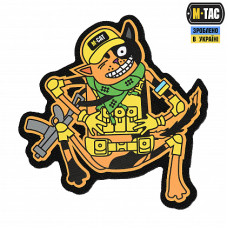 Нашивка M-Tac Зграя M-CAT Кіт №1 Black