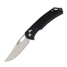 Ніж складний туристичний SRM Retriever 9201 (9 см) D2 / G10 чорний