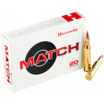 Патрон Hornady Match 308 Win куля BTHP 178гр 11,5г 792 м/с 20шт/уп