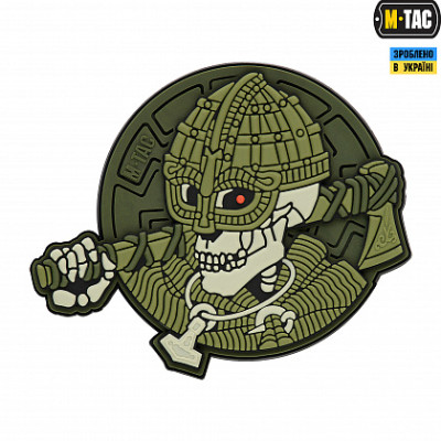 Нашивка M-Tac Undead Viking 3D PVC Olive