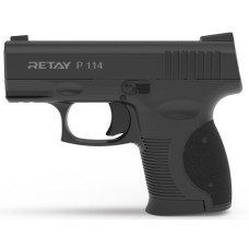 Пістолет стартовий Retay P114 кал. 9 мм. Колір - black