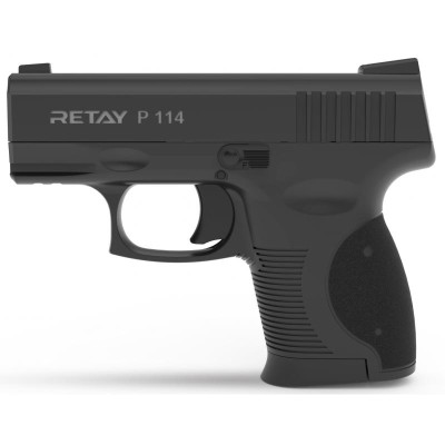 Пістолет стартовий Retay P114 кал. 9 мм. Колір - black