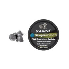 Кульки пневматичні Stoeger X-Hunter Point к.4,5мм 177 0.56g (500шт)