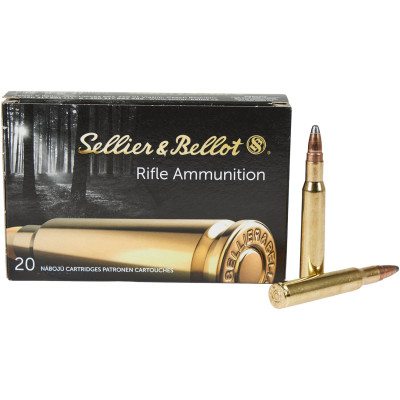 Патрон Sellier & Bellot Rifle Ammunition 30-06 куля SPCE 180гр 11,7г 825 м/с 20шт/уп