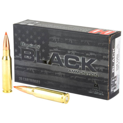 Патрон Hornady Black 308 Win куля A-Max 168гр 10,9г 823 м/с 20шт/уп