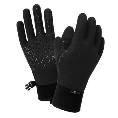 Рукавиці водонепроникні Dexshell StretchFit Gloves, p-p XL, зимові, чорні