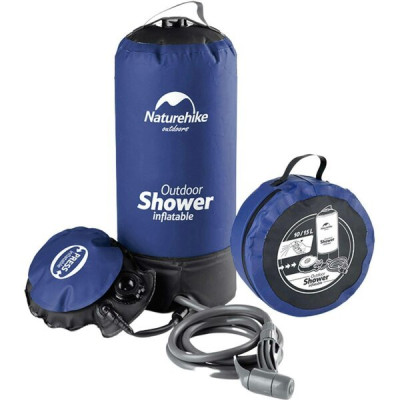 Душ кемпінговий Naturehike NH17L101-D, блакитний
