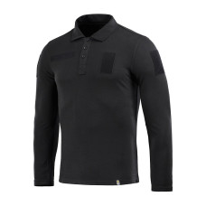 Поло M-Tac тактичне довгий рукав 65/35 Black L