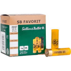 Патрон Sellier & Bellot 20к FAVORIT 20/67,5 28г 6,83 мм картеч (Б/К) 25шт/уп
