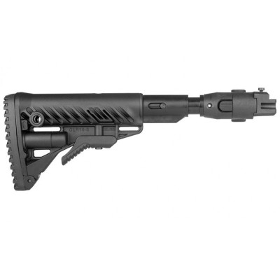 Приклад складний FAB M4 для AK 47, полімер, чорний