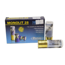 Патрон D Dupleks 12к 12/70 куля Monolit 28,4г 5шт/уп