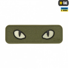 Нашивка M-Tac Cat Eyes 3D PVC Olive