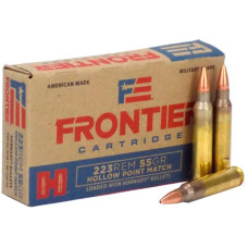 Патрон Hornady Frontier 223 Rem куля HP Match 55гр 3,6г 988 м/с 20шт/уп