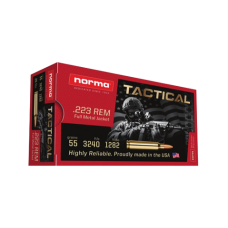 Патрон Norma Tactical 223 Rem куля FMJ 55гр 3,56 988 м/с 20шт/уп
