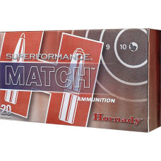 Патрон Hornady Superformance Match 223 Rem куля BTHP 75гр 4,86г 20шт/уп