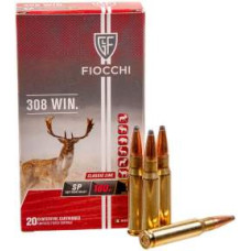 Патрон нарізний Fiocchi .308 Win, SP, 180 GR (11,7 г) 20 шт