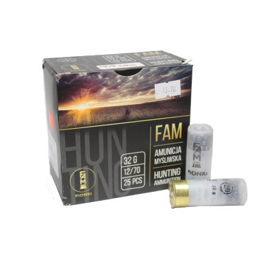Патрон FAM 12к (Б/к) 32гр 4,25мм №2/0