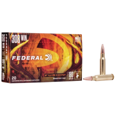 Патрон Federal Fusion 308 Win куля SP 180гр  11,66г 792 м/с 20шт/уп