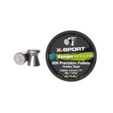 Кульки пневматичні Stoeger X-Sport Flat к.4,5мм 177 0.48g (500шт)