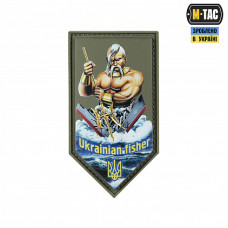 Нашивка M-Tac Ukrainian Fisher PVC Olive