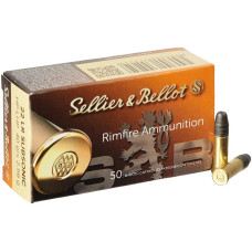 Патрон Sellier & Bellot Subsonic 22 LR куля LHP 40гр 2,6г 310 м/с 50шт/уп